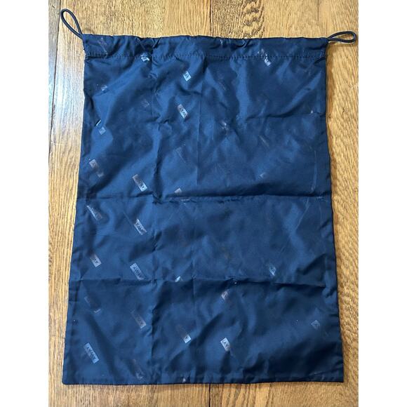 Away Drawstring Dust Bag Blue Logo Print Travel Storage Nylon 22x16 Drawstring - Picture 1 of 4